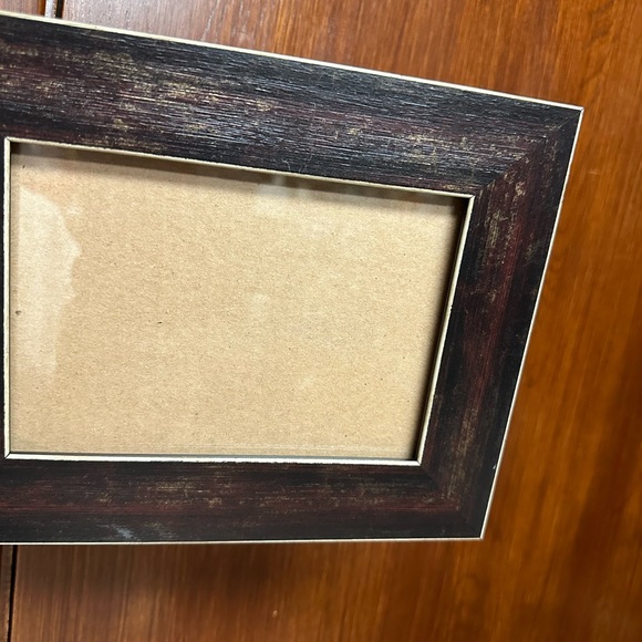 Vintage Weathered brown wooded Picture Frame - Picture 7 of 14